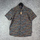 Patagonia Shirt Mens Medium Blue Button Up Short Sleeve Collared NEW 14312