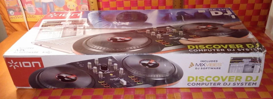 Discover DJ Computer DJ System, 21"L by 10"H by 3 1/2"W of box, NIB and sealed b - Image 2 of 4