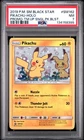POKEMON TEAM UP BLACK STAR PROMO PIKACHU #SM162 HOLO PSA 7 NM #134158399 SWIRL
