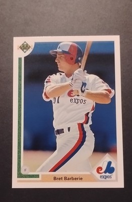 1991 Upper Deck Final Edition - Bret Barberie #67F (RC)