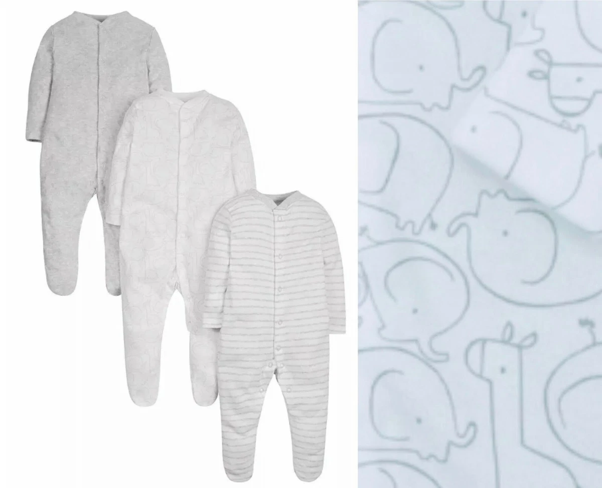 Baby boy sales sleepsuits pack