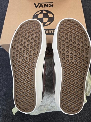 Vans trainers size 3.5 UK Brown - Unisex - Harry Bryant Destruct Mid V - BNIB - Picture 5 of 9