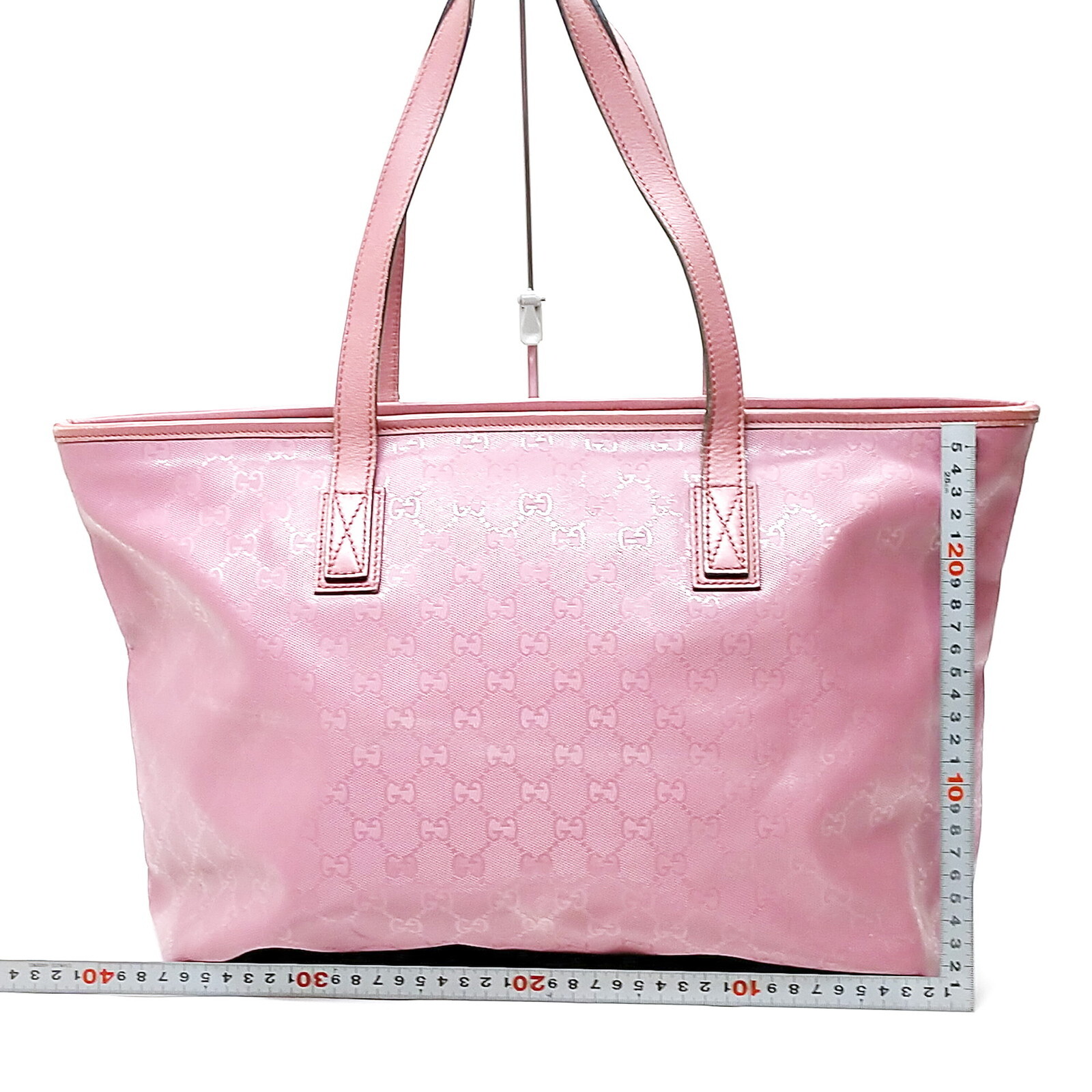 Gucci Tote Bag Pink PVC 1266276 eBay