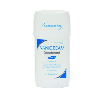 Vanicream Aluminum-Free Gel Deodorant Unscented 2 oz for Sensitive Skin