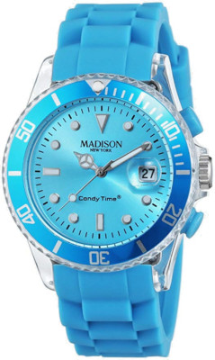 Madison Unisex Analog Quartz Watch NEW YORK