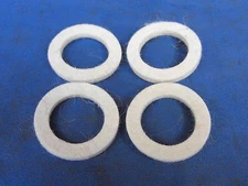 JAGUAR DAIMLER REAR OUTER FULCRUM FELT SEAL XJ6 XJ12 E-TYPE 420 DS420 C20178 X 4