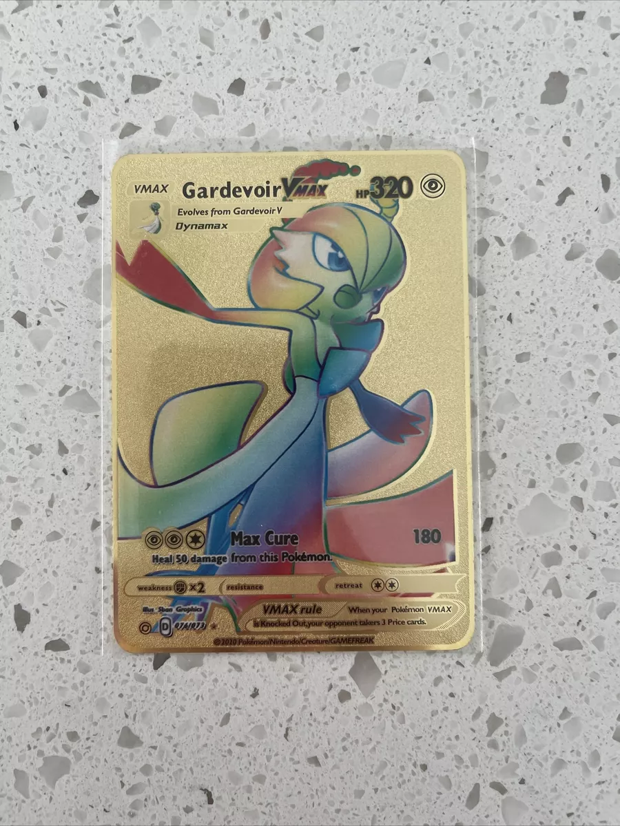 Carta Pokémon Gardevoir Vmax Rainbow Caminho Do Campeão