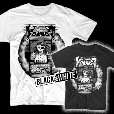Voivod Dimension Hatröss album cover T shirt BLACK WHITE sizes S