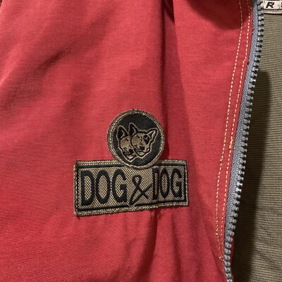 Dog & Dog Surfwear Hoodie Jacket Italy Full zip Red M - See