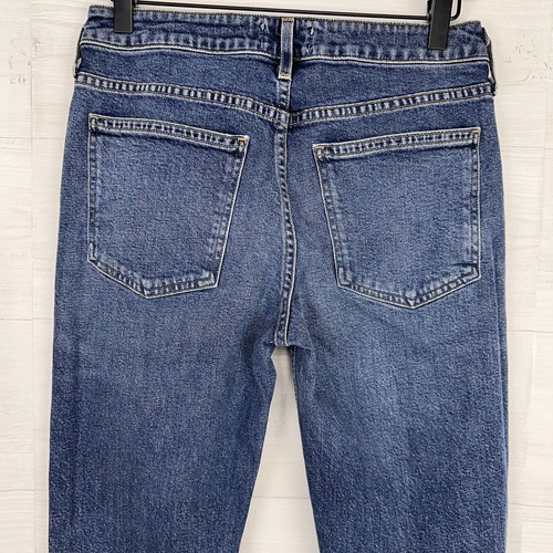 Agolde Jeans Women Size 25 Blue Medium Wash Devon Low Rise Straight Leg Organic - Picture 7 of 17