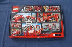 LEGO 8672 FERARI FINISH LINE (Brand New and Factory Sealed)