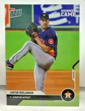 Justin Verlander 2020 Topps Now Summer Camp Edition Wave 1#OD-453 ASTROS SP/3628