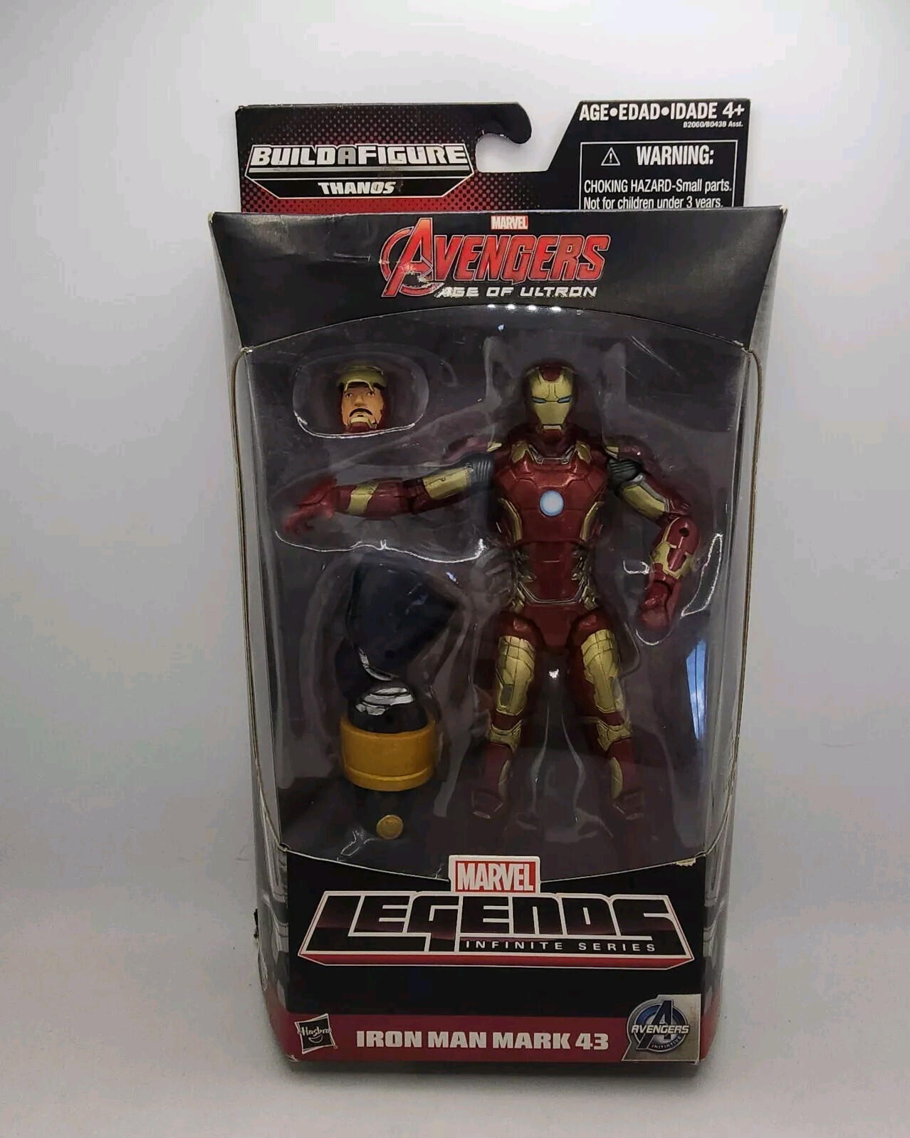 Marvel Legends Iron Man Mark 43 Thanos Series Collectible Figure