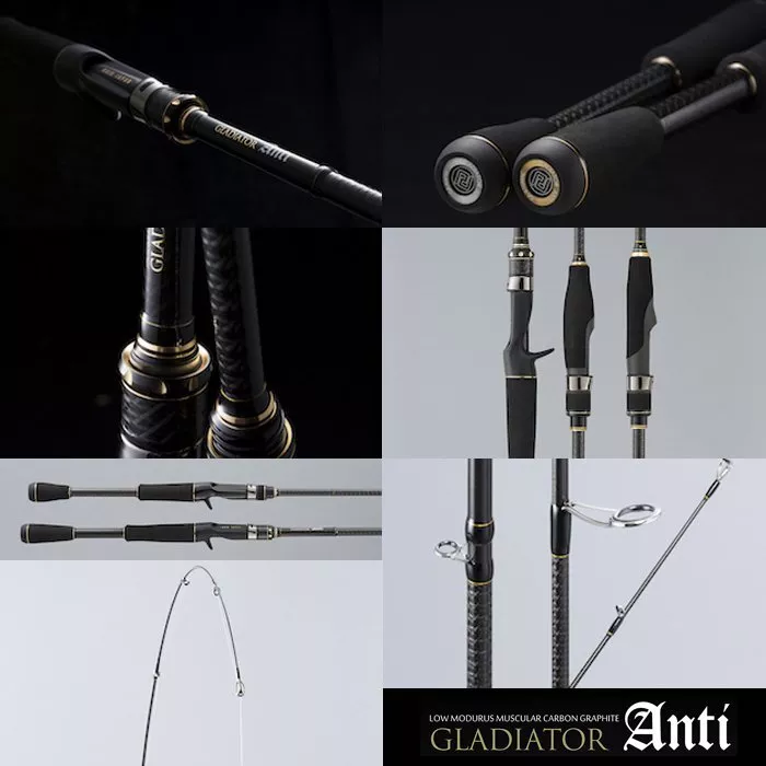 Raid Japan Gladiator Anti GA-63LS Defender Bass Spinning rod