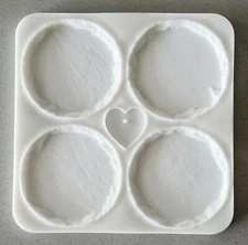 SLATE Coaster Silicone Mold AU