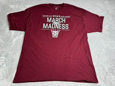 Champion NCAA Division Mens 2023 Basketball March Madness TA&M Aggies T Shirt 2X