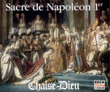 SACRE DE NAPOLÉON 1er - LE SUEUR  PAISIELLO  ROZE / 2 CD FESTIVAL CHAISE-DIEU 95