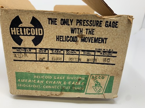 HELICOID 410-R 30 PSI PRESSURE GAGE - NEW - Picture 4 of 4