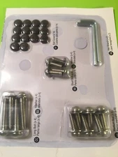 Hardware Pack - 14 Bolts (3 lengths) with Washers & Head Covers 2 Allen Wrenches