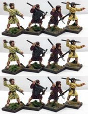 Gripping Beast - SAGA Briton Rustici (Levy) Slings/Javelins AAB07 Dark Ages 28mm