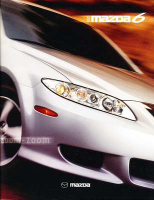 2003 Mazda 6 Mazda6 36-page Original Car Sales Brochure Catalog | eBay