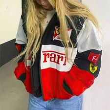 Unisex Adults Ferrari Racing Jacket Vintage S...