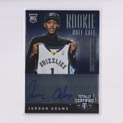 2014-15 Panini Totally Certified Rookie Roll Call #RRC-JA Jordan Adams SN /299