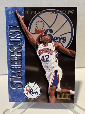 Jerry Stackhouse 1999 Skybox Premium Point Men Philadelphia 76ers