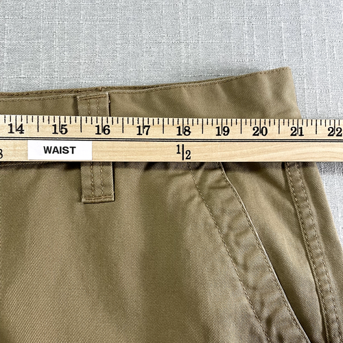 US Polo Assn. Cargo Shorts Men's Size 42 Beige Side Pockets Embroidered Logo - Picture 9 of 11