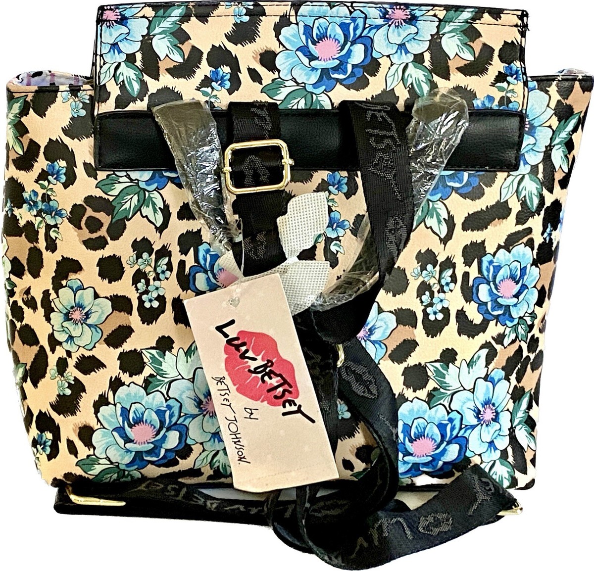 BETSEY JOHNSON BLUE LUV BETSEY BACKPACK Betsey Johnson Blue Backpacks | Mercari main image 2