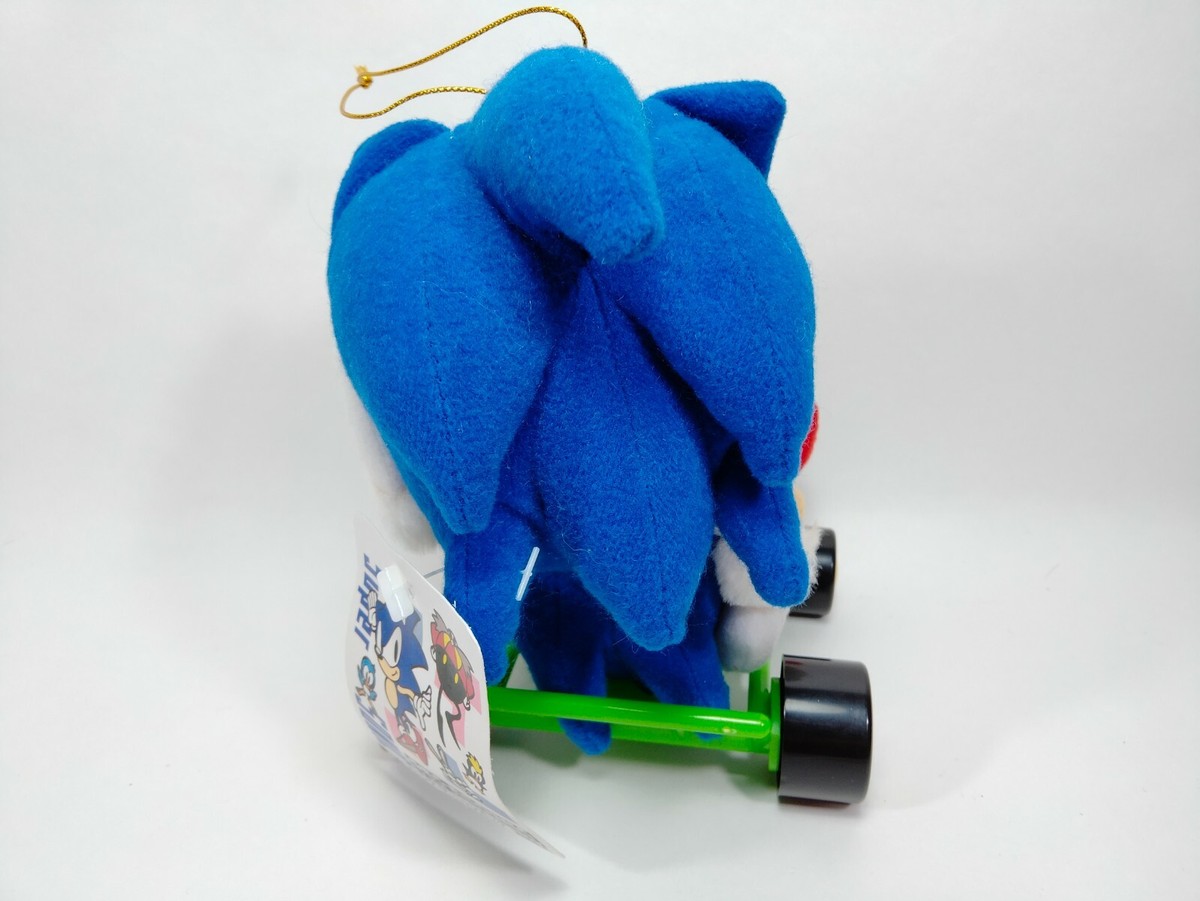【メ0218-23】希少　ソニック　マスコット　7体　レトロ　SEGA 中古品 ソニック・ザ・ヘッジホッグ ぬいぐるみ7体 UFOキャッチャー