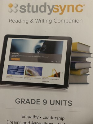 STUDYSYNC GRADE 9 UNITS READING & WRITING COMPANION By Bookheaded Learning Llc