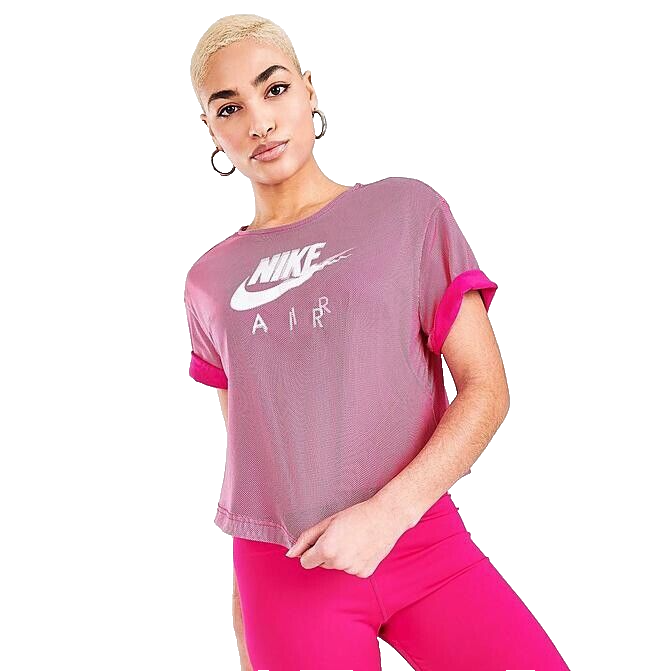pink nike air shirt
