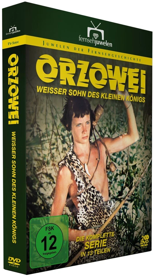Orzowei - Weißer Sohn des kleinen Königs / Die komplette Serie... DVD *NEU*OVP* - Immagine 2 di 2