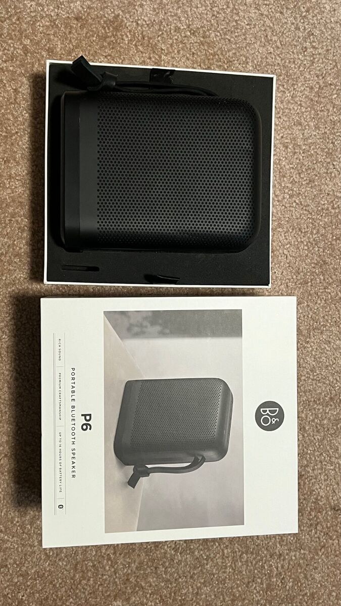 Bang & Olufsen BeoPlay P6 Portable Bluetooth Speaker with Bang & Olufsen BeoPlay P6 Portable Bluetooth Speaker with