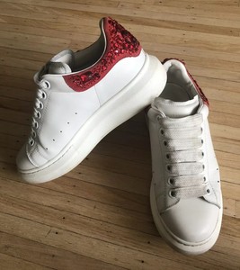 alexander mcqueen pelle sneakers
