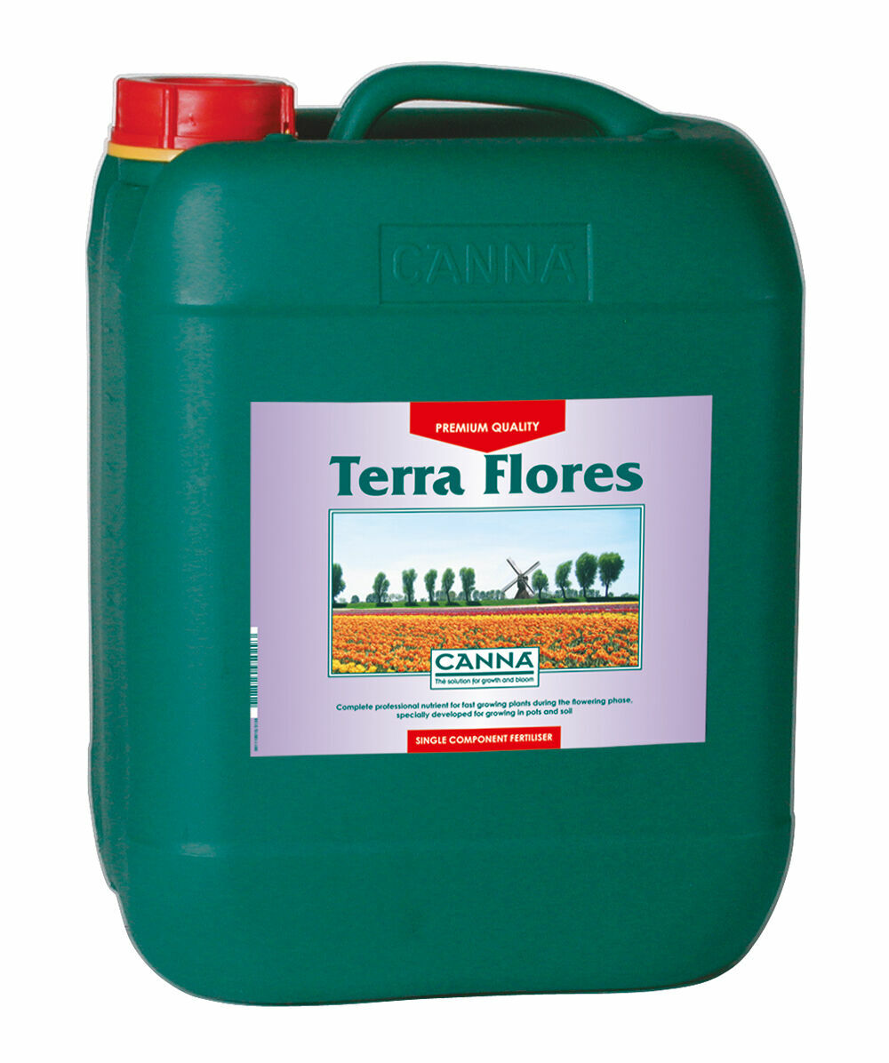 Terra Flores 10L - Canna Flowering Soil Base Nutrient 10 Litres