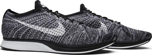 Nike Flyknit Racer Oreo Grey White 526628-012 Men display picture 2
