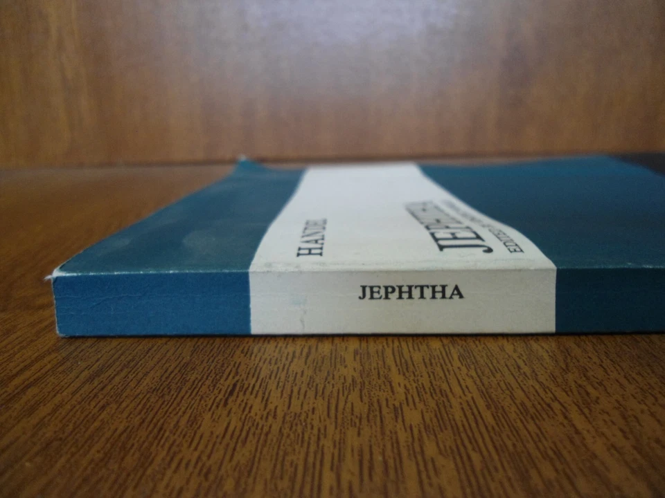 HANDEL Jephta - Oratorio Orchestra Vocal SATB Score / Vincent Novello - Image 3 of 4