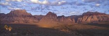 ShelfScapes 2913 Red Rocks Ahead 10" x 30" Backdrop For Diorama Toy Soldiers