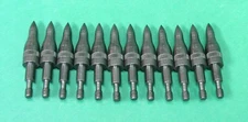 12 New Saunders Combo Points - 145 gr. 11/32" - 3D or Target - 2213, 2216, 2314