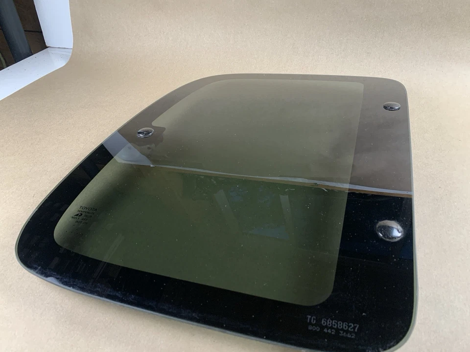 01-04 TOYOTA TACOMA CABINA EXTRA LADO PASAJERO CUARTO TRASERO CRISTAL Foto 3 de 4