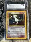 CGC 10 GEM MINT - SWIRL!!! - Mew Black Star Promo #9 Holo Pokemon League 2000