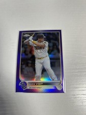 2022 Topps Chrome Update Luke Voit #USC82 Purple Refractor San Diego Padres