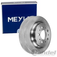 2X Meyle Bremsscheiben 288Mm Hinten Passend FÜR Volvo S60 S70 S80 V70 XC70
