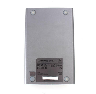SanDisk External Professional G-Drive 12TB HDD SDPH91G-012T-D-0H