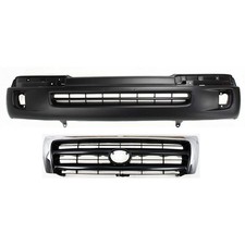 Bumper Cover Kit For 1998-2000 Toyota Tacoma Front 2wd Pre-runner 4wd 2pc