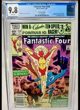 FANTASTIC FOUR #239 CGC 9.8 WHITE PAGES   NEWSSTAND EDITION MARVEL COMICS 1982