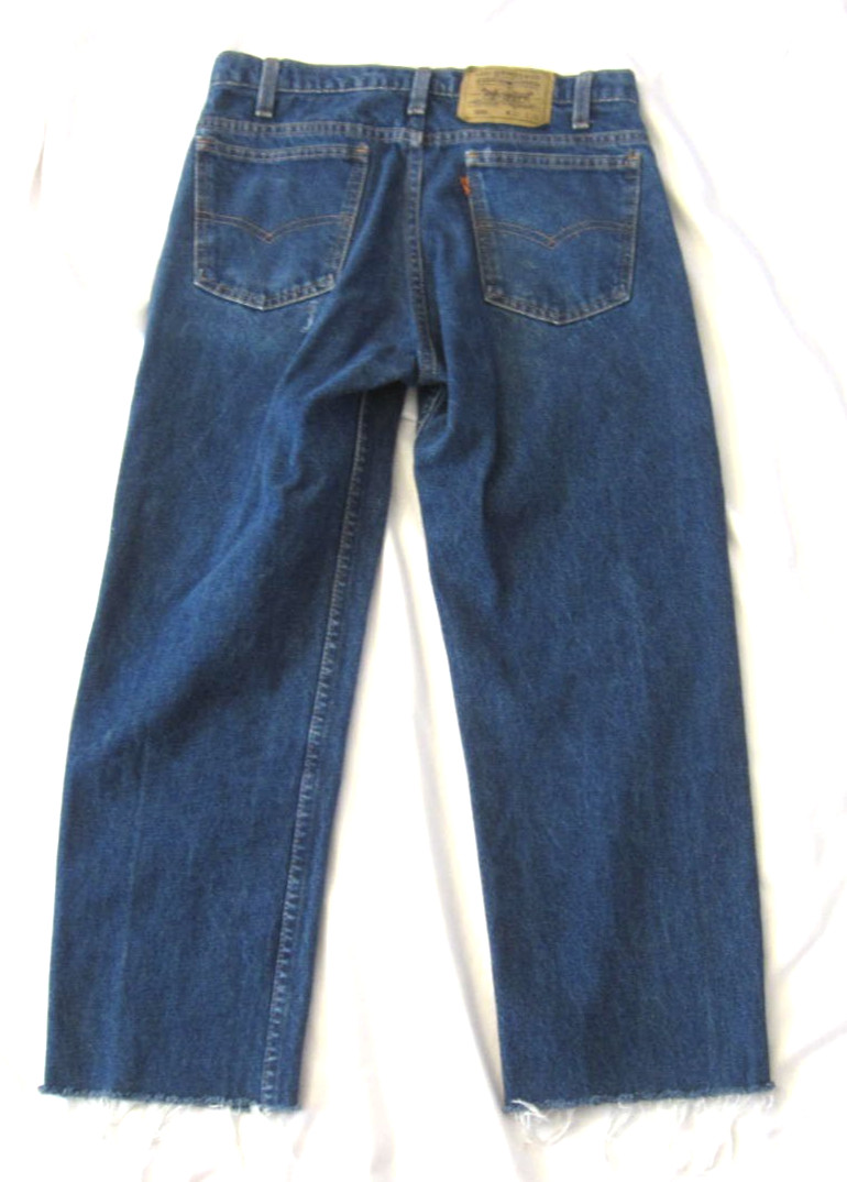 Vintage Levis 505 Denim Jeans Orange Tab Men Distress 90's Sz W30 x L23 (MP503) thumbnail 9