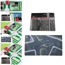 1/64 Parking Lot Mat Diorama Playmat Garage Toy Mice Pad